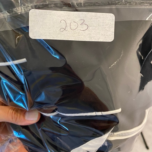 Lauren Ralph Lauren Black Stretch Full Zip Pockets Athletic Track Jacket XL - Picture 15 of 15